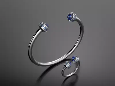 Pipe set 3D print model