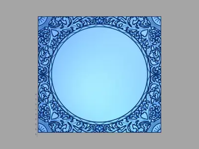 Sunny Frame 3D print model