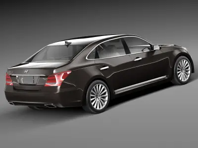 Hyundai Equus 2014 3D model