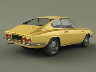 Glas 1300 GT 3D model