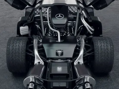 Mercedes CLK GTR 3D model