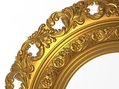 Carved Picture Frame 3D model 92