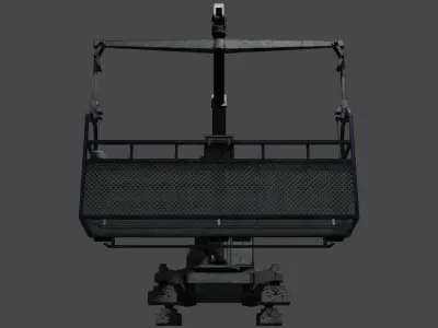 Building Maintenance Low-poly 3D model Low-poly 3D model