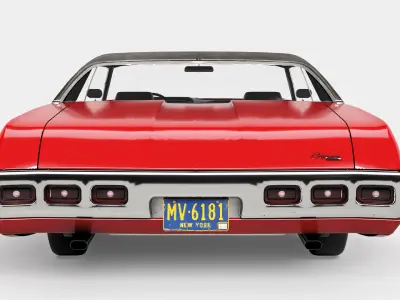 Chevrolet Caprice Coupe 1969 3D model