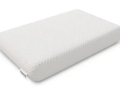 Pillows and topper 3D model