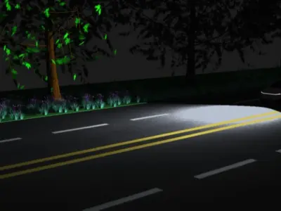 Tesla Cyber Truck Model with MAD CAR rigging drivable  Low-poly 3D model