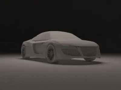 Audi r8  3D model
