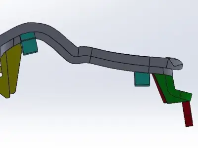 Mercedes-Benz Side Molding Cap Tested and Ready to 3D Print 3D print model