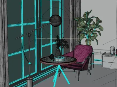 Room by Kuarzo Studio 3D model