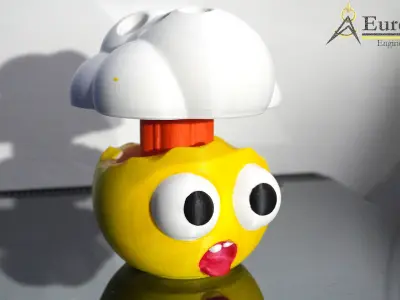 EXPLOSION POT AND PENCIL HOLDER 3D print model