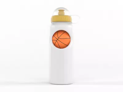 Water Bottle 3D model 9