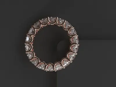 Eternity Ring 3D print model