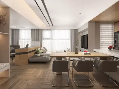Apartment Interior 2 3D model