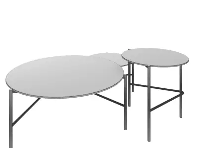 Side table DOWNTOWN collection 3D model