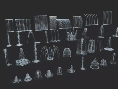 Fountain Museum 3D model
