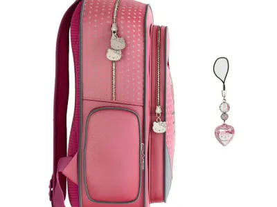 Backpack Hello Kitty 3D model