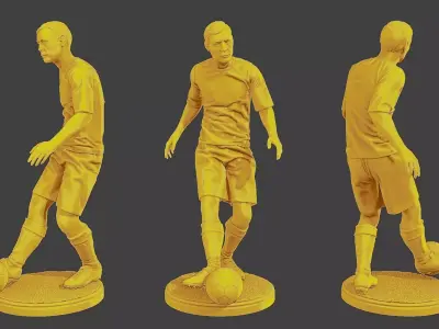 Soccer Player SP 008 3D print model