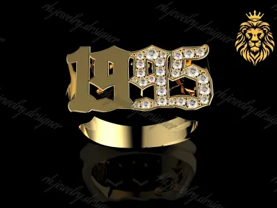 Gold N1205 3D print model