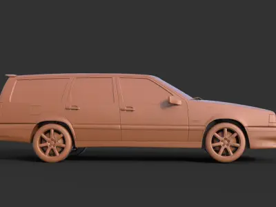 Volvo 850 R 3D print model