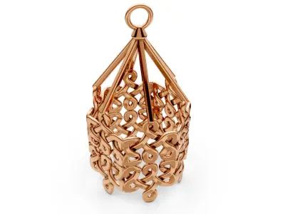 Celtic Knot hanging Decoration 3D print model