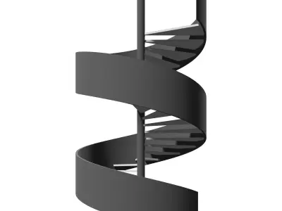 Spiral stair 2023-0012 3D model