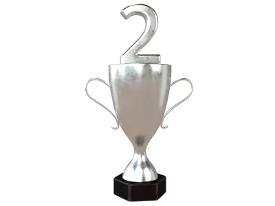 Trophy v5 002 Low-poly 3D model
