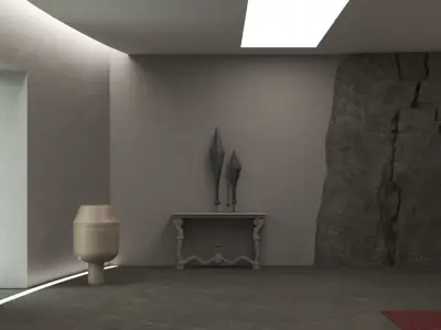Ex Machina - Pollock Disco Room 3D model