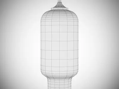 Edison Pharos Pendant Light Amber 3D model