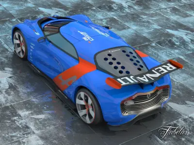 Renault concept vol 1 3D model