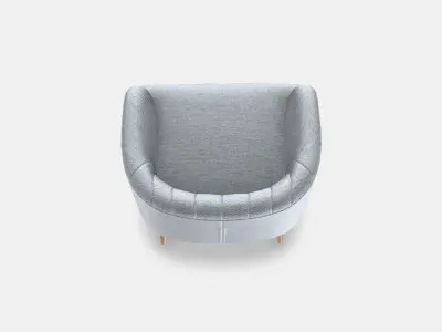 FULLOSA Armchair Low-poly 3D model
