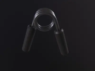 Hand Gripper 3D Model Low-poly 3D model