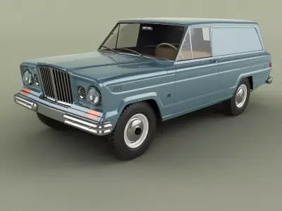 Jeep Wagoneer Panel Delivery 3D model