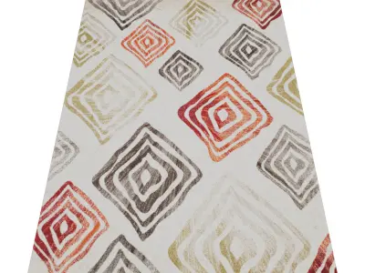 Rug Set 398 3D model