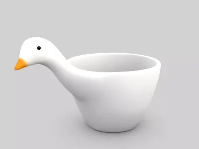 Bird Bowl - Kitchen accessory 3D print model