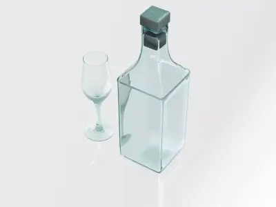 Decanter 01 3D model