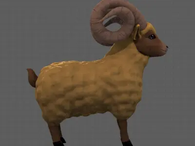 Sheep V02 3D model