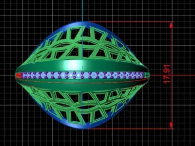 Women JEWELRY RING Engagement Ring Luxury Ring 3D print model