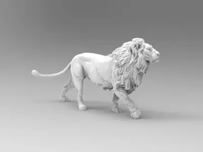 lion 22 3D model