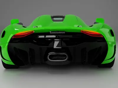 Koenigsegg Regera 3D model