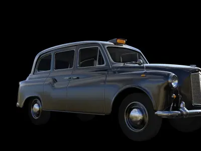 London Taxi 3D model