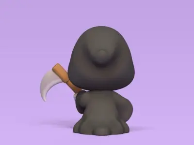 Death Skull 3D print model