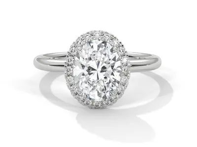 solitaire ring with detail images and 360 render videos 73 3D print model