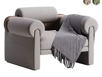Ellieot armchair 3D model