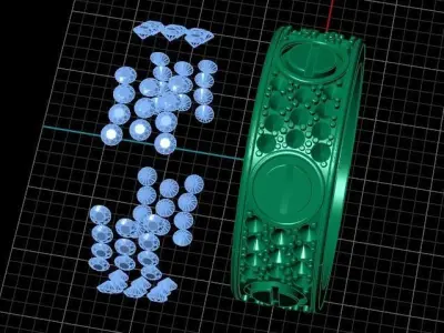 Ring  car size 7 3D print model