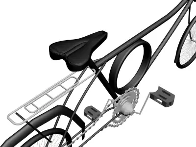 bicycle 3D model by erikyavrumyan