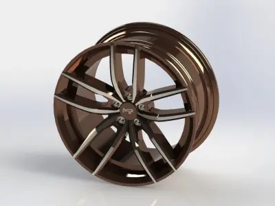 Cast rim NICHE SPORT SERIES VICE - M204 3D model