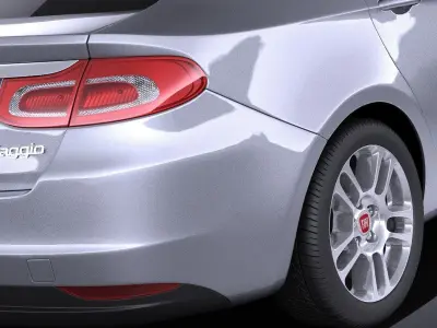 Fiat Viaggio 2013 VRAY 3D model