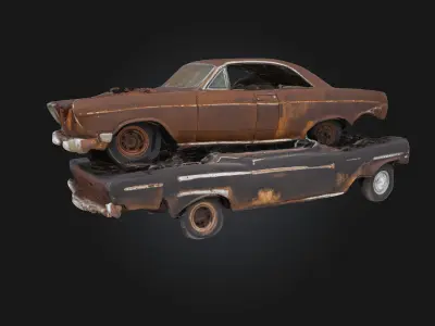 Rusty Classics  Timeworn Treasures of the Past 3D model