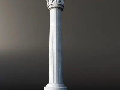 fat corinthian 3D model
