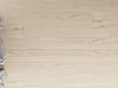Wood floor Oak Arctic NEW Firestop 3D model